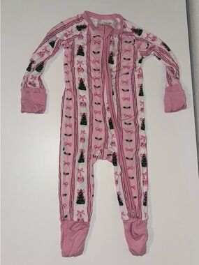 Pink Holiday Baby Pajama
